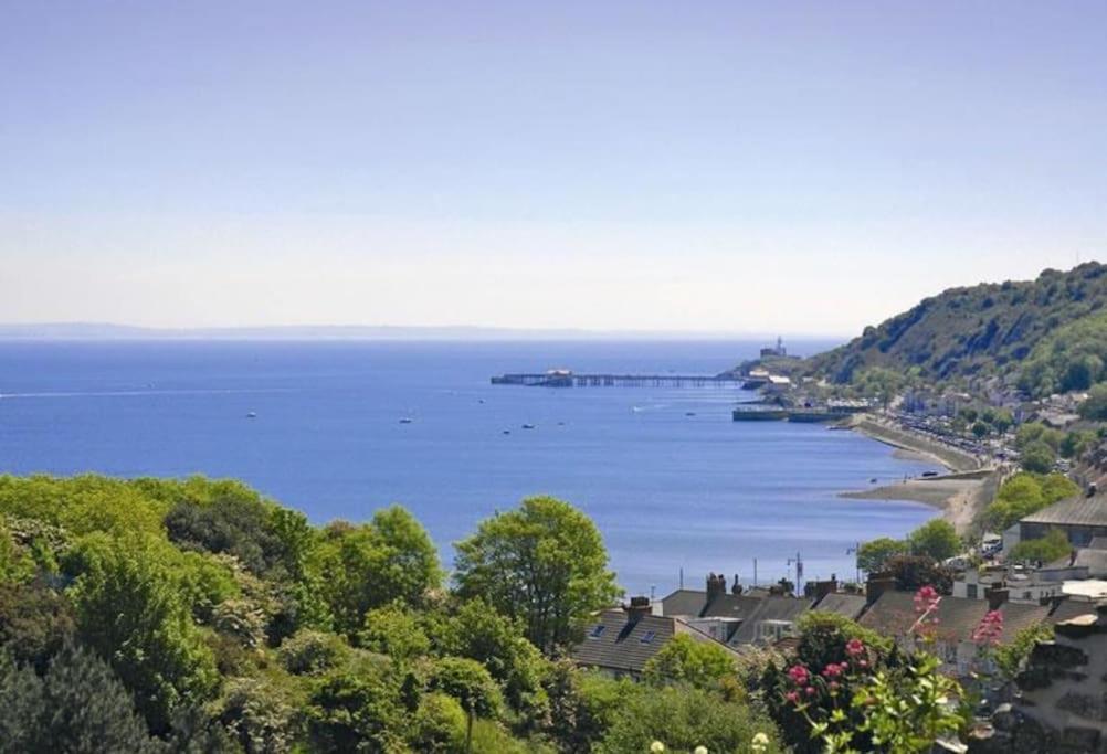 Mumbles - Modern Apartment With Panoramic Sea Views Oystermouth Luaran gambar