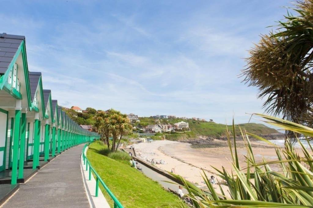Mumbles - Modern Apartment With Panoramic Sea Views Oystermouth Luaran gambar
